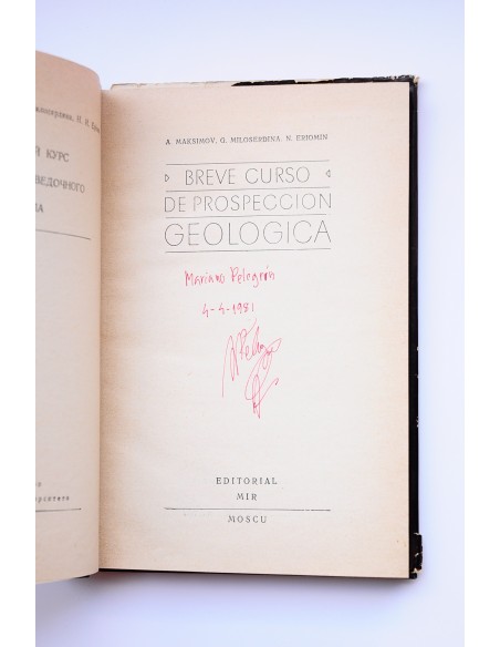 Breve curso de prospección geológica