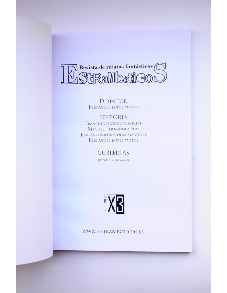 Estrambóticos : revista de relatos fantásticos .-- Num. 3, mayo-junio, 2012