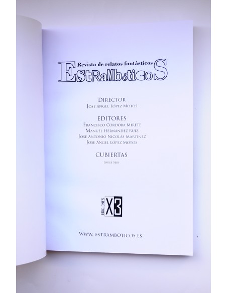 Estrambóticos : revista de relatos fantásticos .-- Num. 2, marzo-abril, 2012