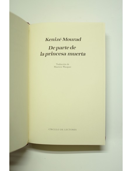 De parte de la princesa muerta