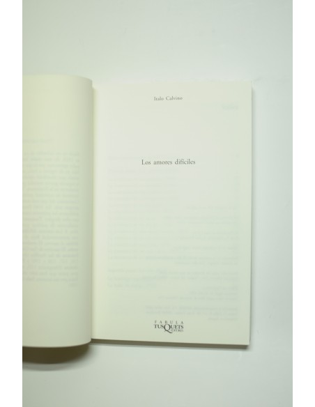Los amores difíciles