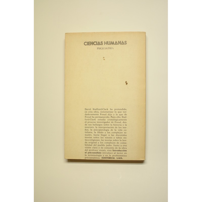 Introducción al psicoanálisis