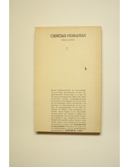 Introducción al psicoanálisis