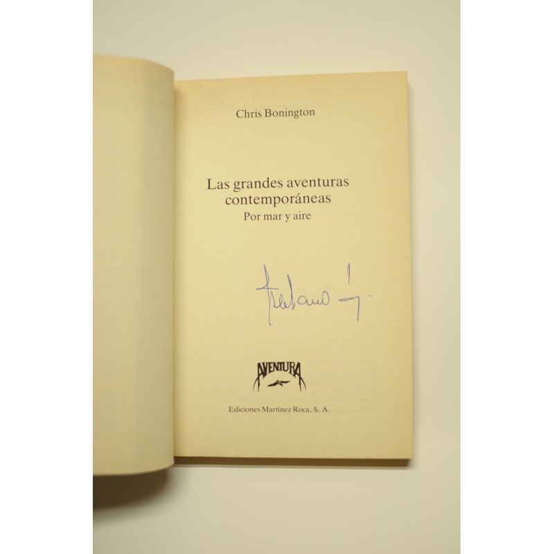Las grandes aventuras contemporáneas por mar y...