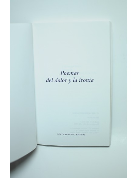 Poemas del dolor y la ironía