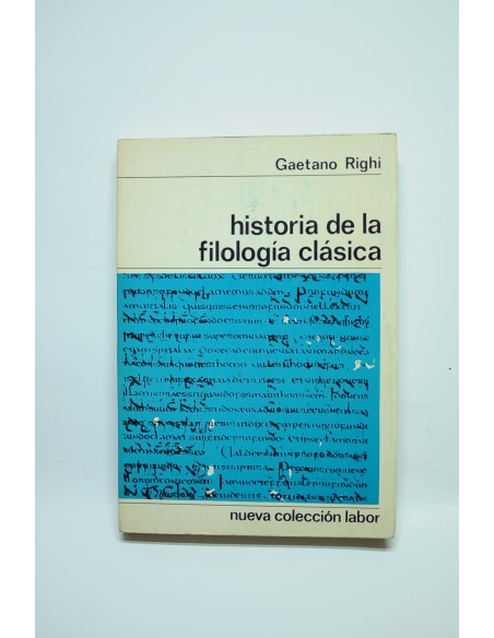 Historia de la filología clásica