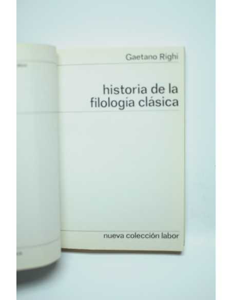 Historia de la filología clásica