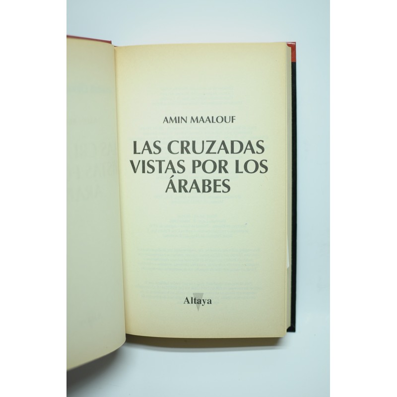 Las cruzadas vistas por los árabes
