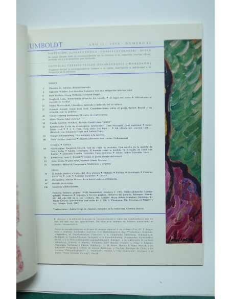 Humboldt. Año 11. 1970, nº 42