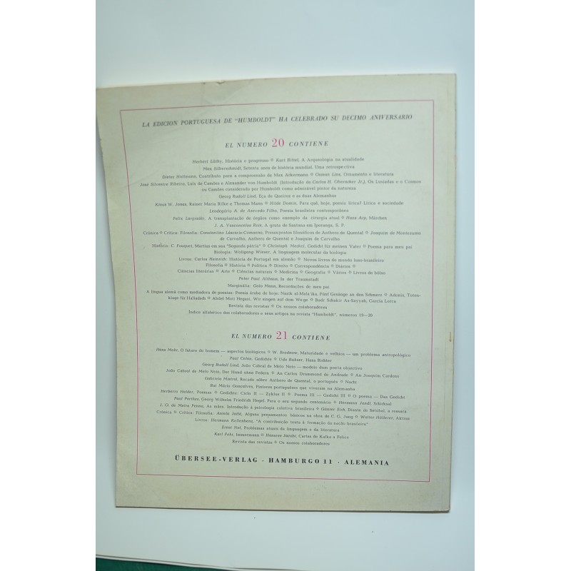Humboldt. Año 11. 1970, nº 42