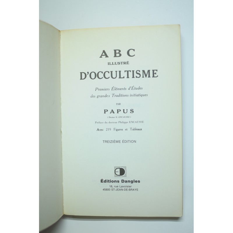 Abc Illustré d' Occultisme