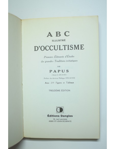 Abc Illustré d' Occultisme