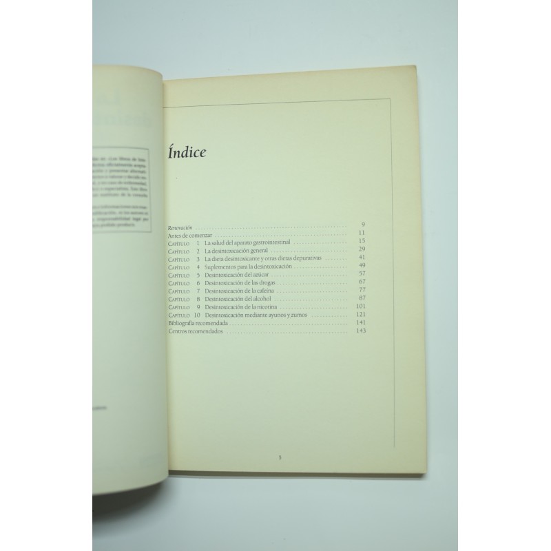 La dieta desintoxicante. Cómo limpiar y...