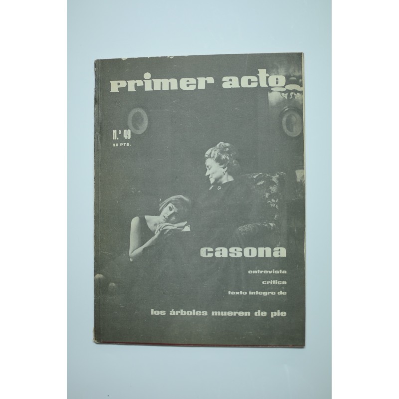 Primer Acto : revista del teatro. Nº 49, 1963