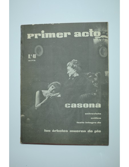 Primer Acto : revista del teatro. Nº 49, 1963
