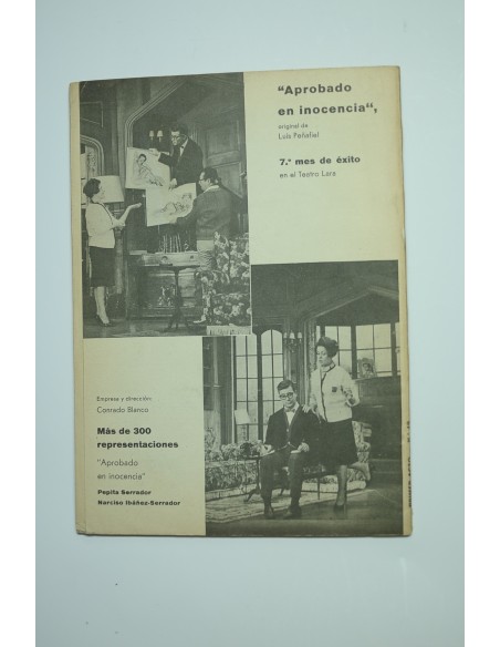 Primer Acto : revista del teatro. Nº 49, 1963