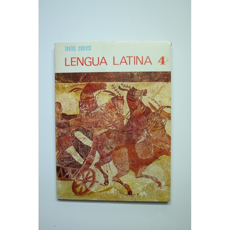 Lengua latina. Cuarto curso