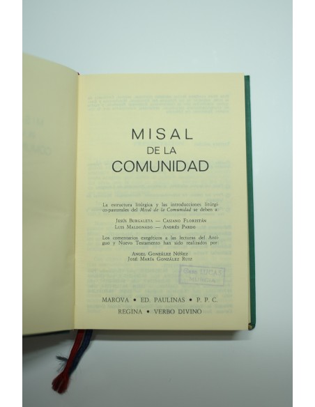 Misal de la Comunidad
