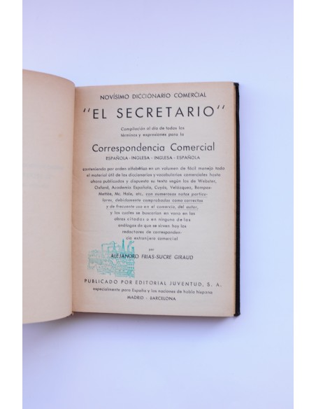 El secretario : el novísimo diccionario comercial