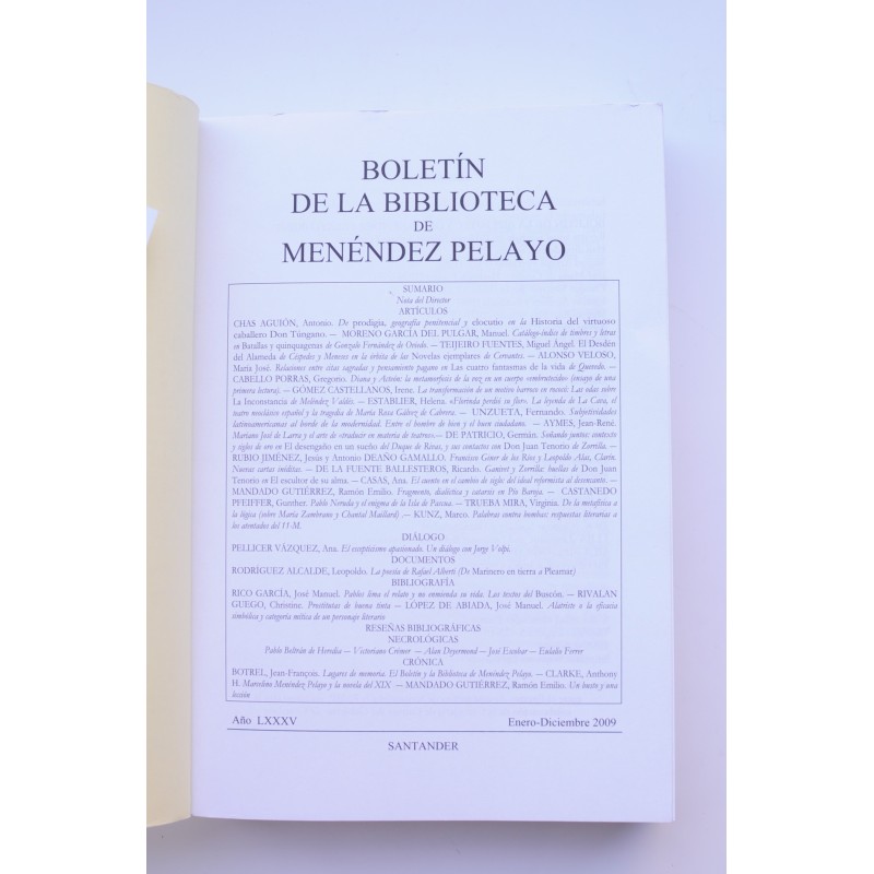 Boletín de la Biblioteca de Menéndez Pelayo....