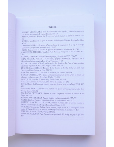Boletín de la Biblioteca de Menéndez Pelayo. Año LXXXV, enero - diciembre 2009