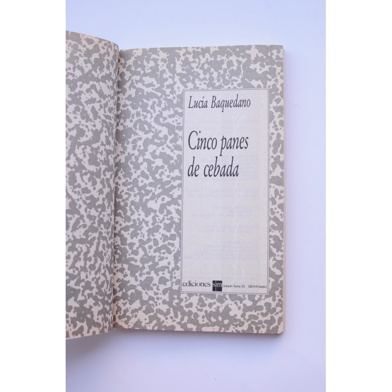 Cinco panes de cebada
