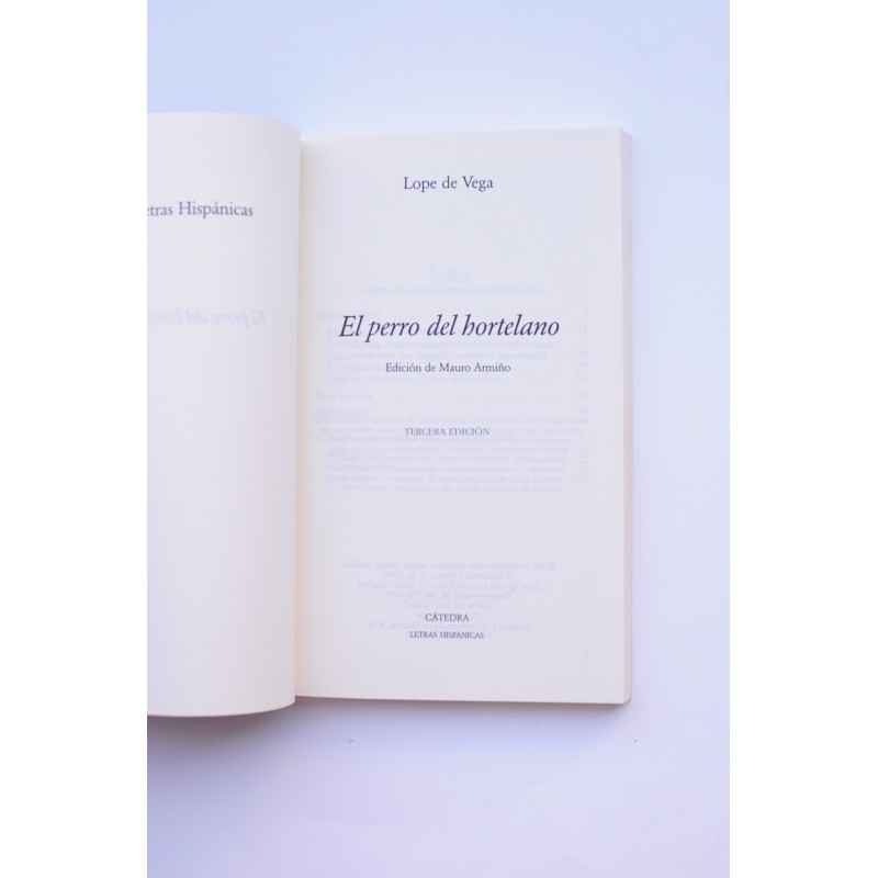 El perro del hortelano