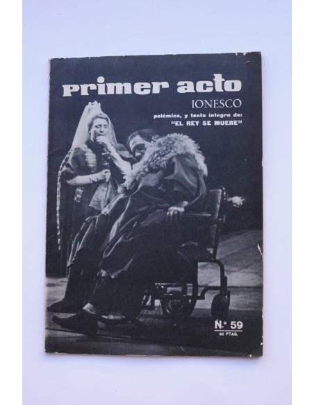Primer Acto : revista del teatro. Nº 59, 1964
