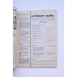 Primer Acto : revista del teatro. Nº 59, 1964 2