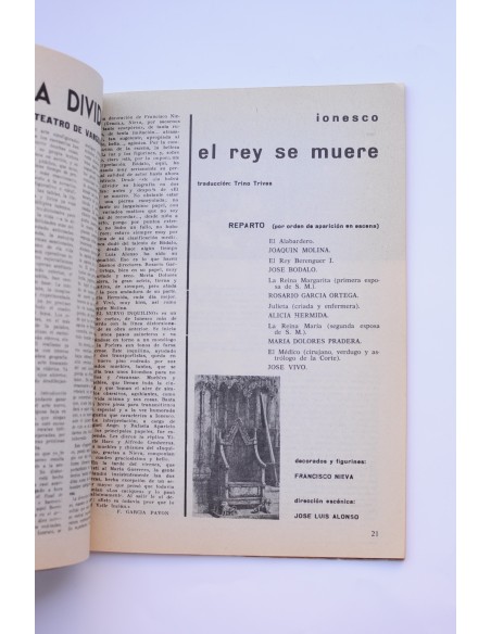 Primer Acto : revista del teatro. Nº 59, 1964