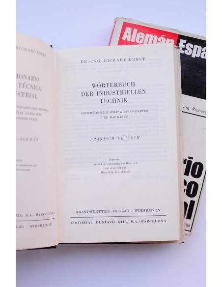 Diccionario de la técnica industrial. Alemán-español , español-alemán