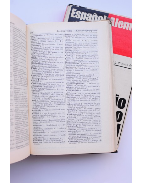 Diccionario de la técnica industrial. Alemán-español , español-alemán