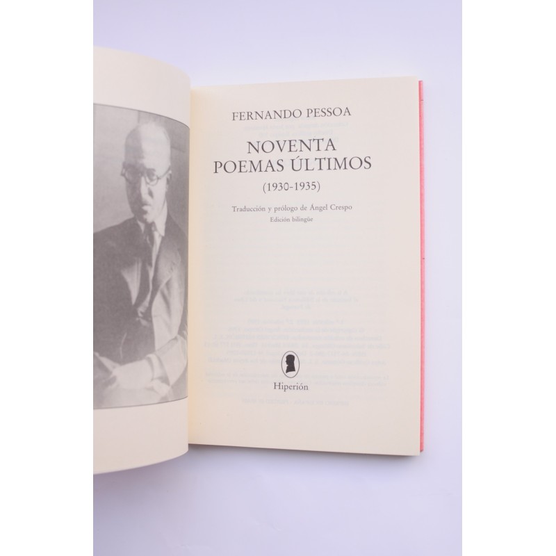Noventa poema últimos (1930 - 1935)