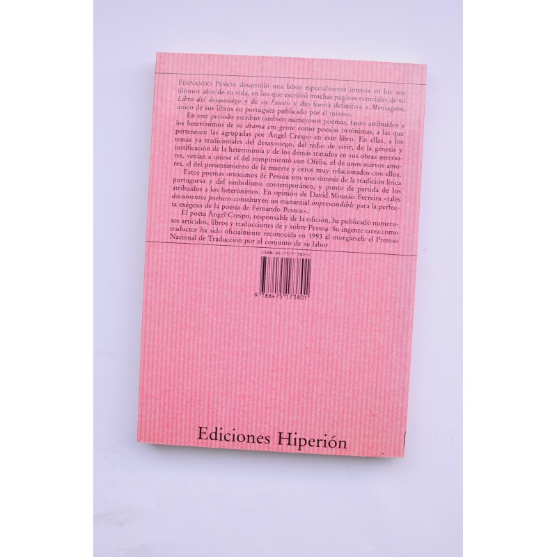 Noventa poema últimos (1930 - 1935)