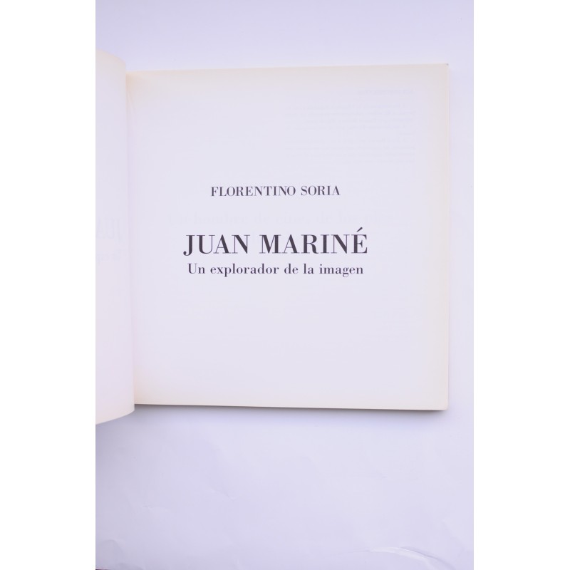 Juan Mariné : un explorador de la imagen