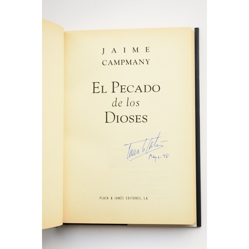 El pecado de los dioses