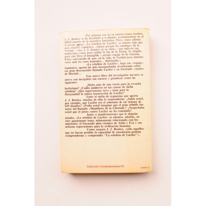 La rebelión de Lucifer