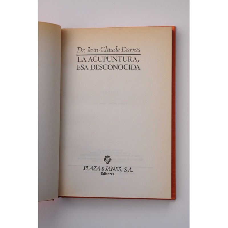 La acupuntura, esa desconocida