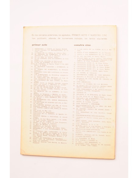 Primer Acto : revista del teatro. Nº 68, 1965