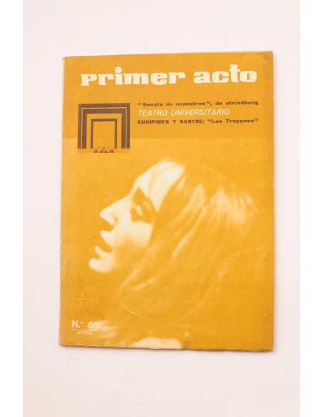 Primer Acto : revista del teatro. Nº 65, 1965