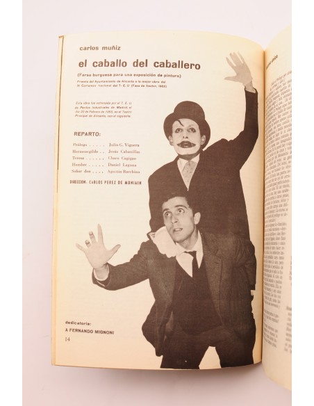 Primer Acto : revista del teatro. Nº 63, 1965