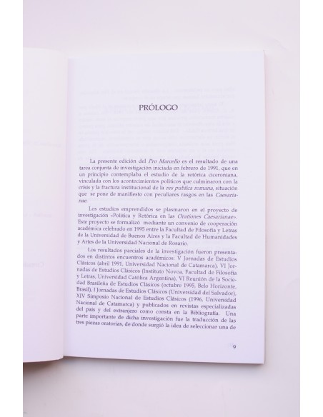Pro Marcello. Discurso de agradecimiento por el perdón de Marcelo