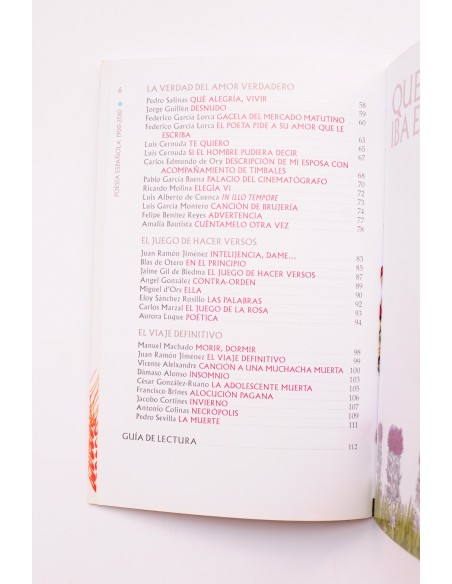 Poesía española, 1900 - 2010