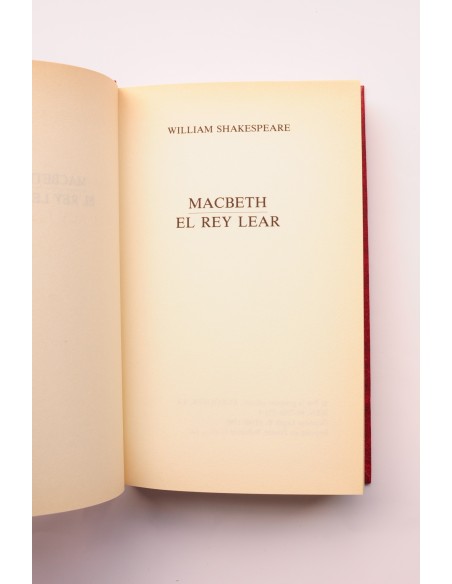 Macbeth, El Rey Lear