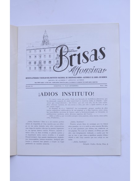 Brisas Alfonsinas, nº 30, Mayo 1964