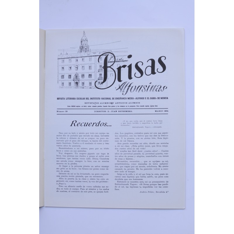 Brisas Alfonsinas, nº 29, Marzo 1964