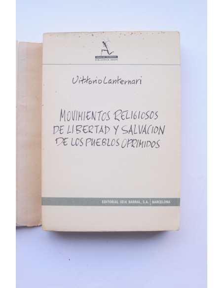 Movimientos religiosos de la libertad y salvación de los pueblos oprimidos