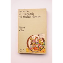 Iniciación al vocabulario del análisis histórico