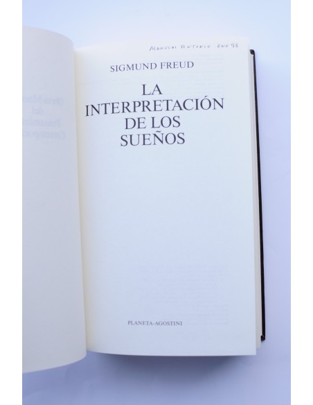 La interpretación de los sueños