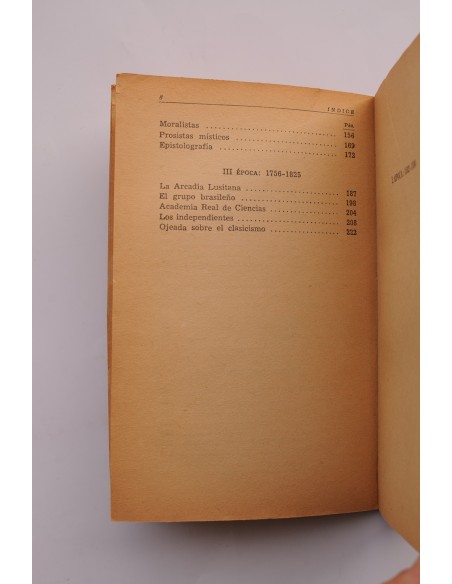 Historia literaria de Portugal. Tomo II. Era clásica: 1502 - 1825